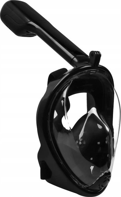 Celoobličejová šnorchlovací maska černá velikost L/LX