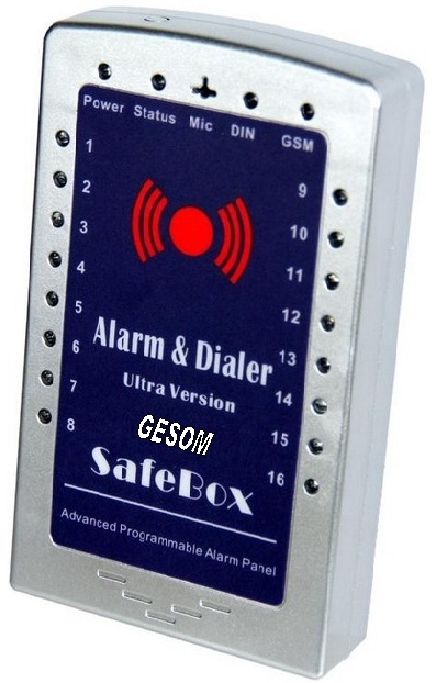 Centrála GSM alarm bezdrátový i drátový Android iOS