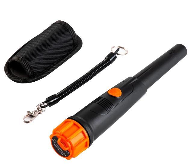 Dohledávací detektor kovů dodotěsný do 3m,vibrace,zvuk,LED