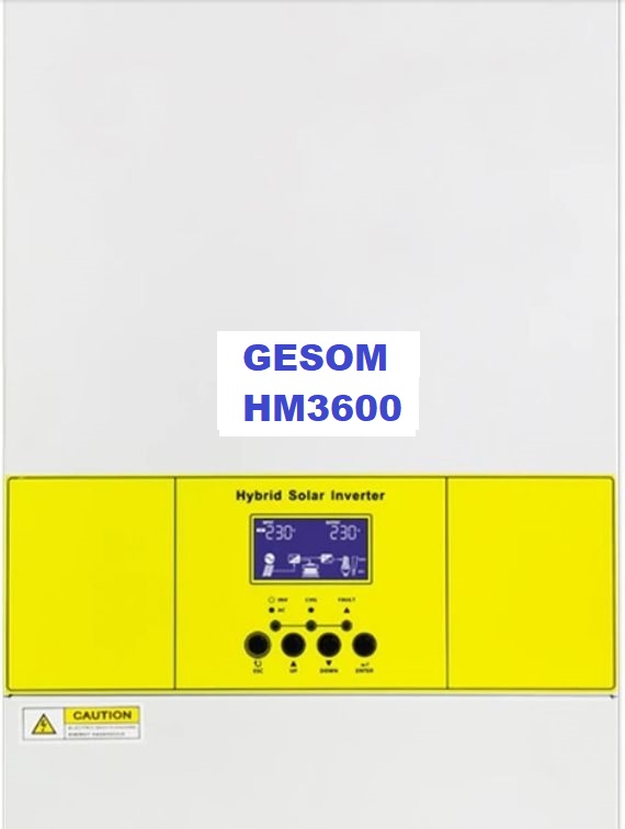 Hybridní měnič napětí 3600W/24V