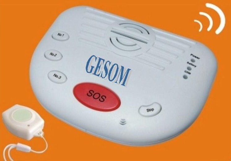 Alarm pro seniory a nemocné, tísňové volání, GESOM SOS