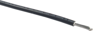 Solární kabel 4mm2, 1500V, černý
