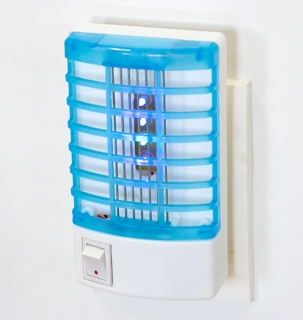Elektronický lapač komárů, hmyzu s LED